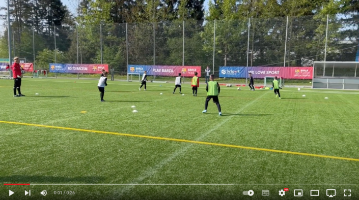 Barça Academy Camp Swiss • Glattbrugg 2022 - Training