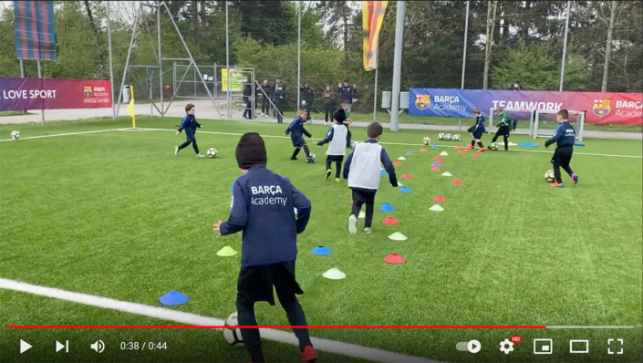 Barça Academy Camp Swiss • Glattbrugg 2021 - Exercise