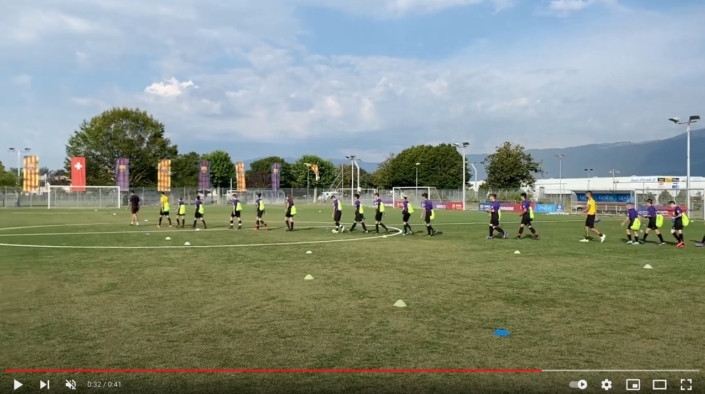 Barça Academy Camp Swiss • Geneve 2020 - Entrance Training